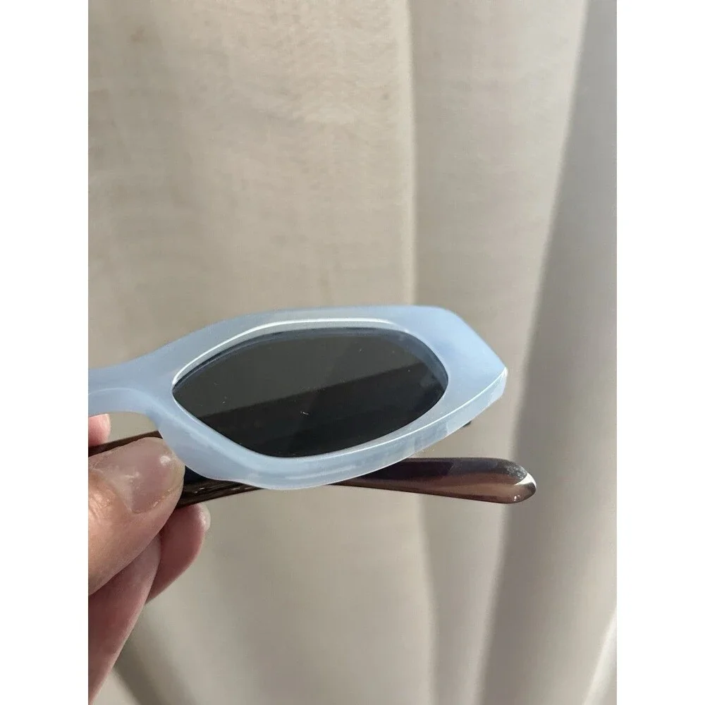 Giselle  8GSL22638 Women's Cat Eye Sunglasses Blue Frame Black Tinted Cat.2